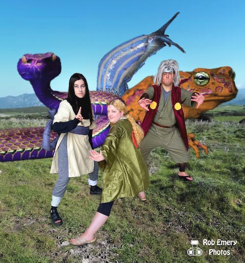 The legendary Sannin together again